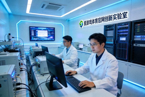 爱游戏体育官网创新实验室内部，技术人员正在安全环境下研发新功能